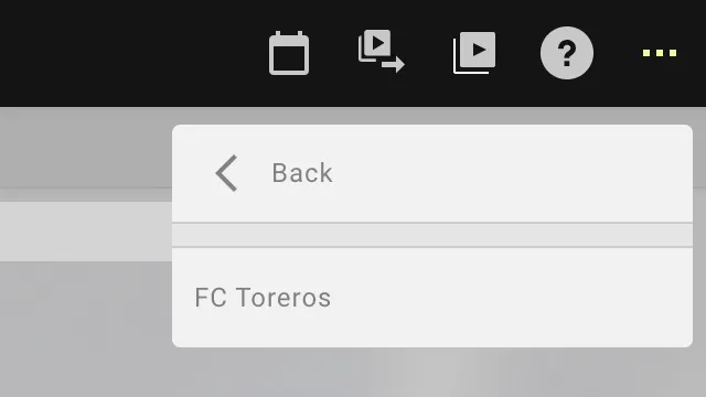 Screenshot for step 1: Click on the menu