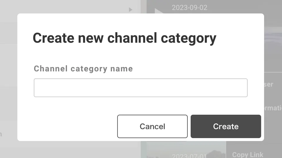 Screenshot for step 2: Name the Category