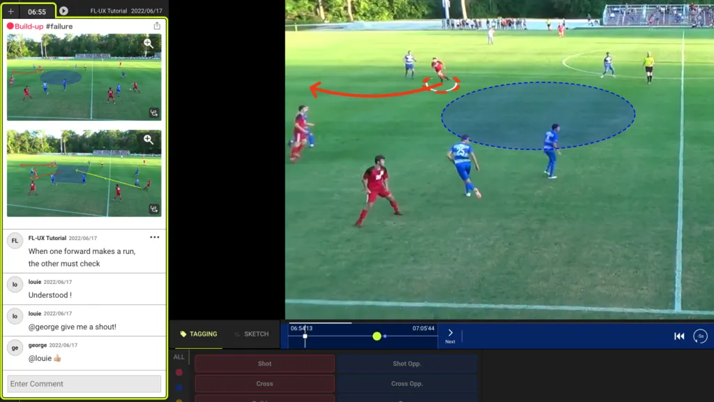 Screenshot for step 1: Select scene