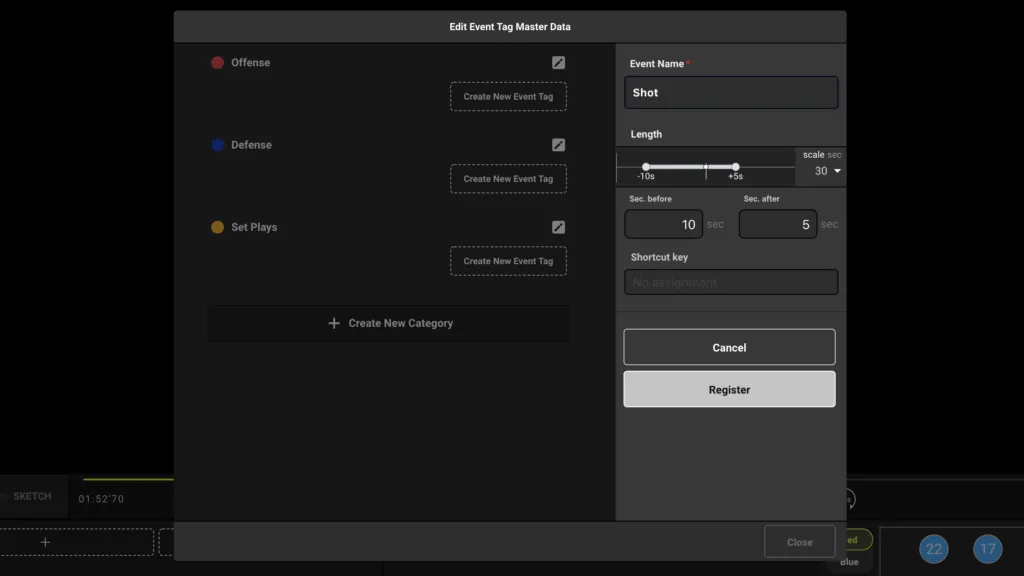 Screenshot for step 2: Create event tag