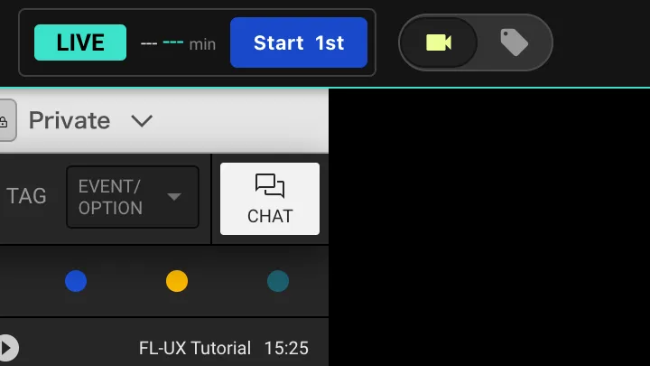 Screenshot: Live Analysis Methods