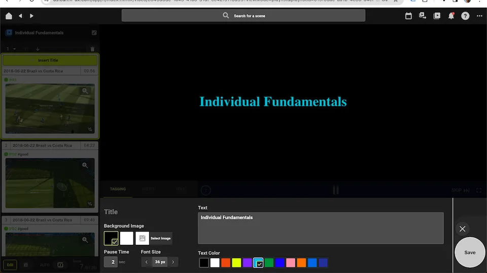 Screenshot: Playlist