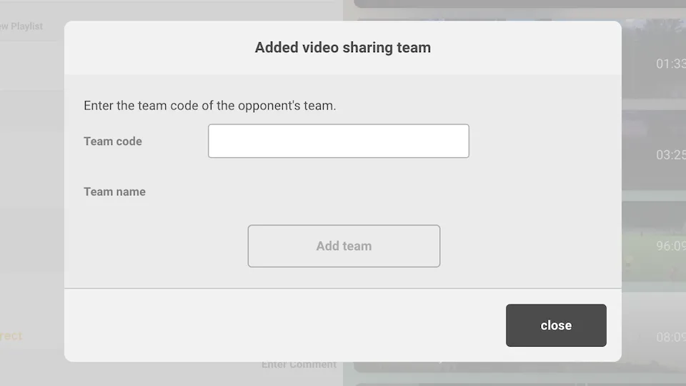 Screenshot: Share Video