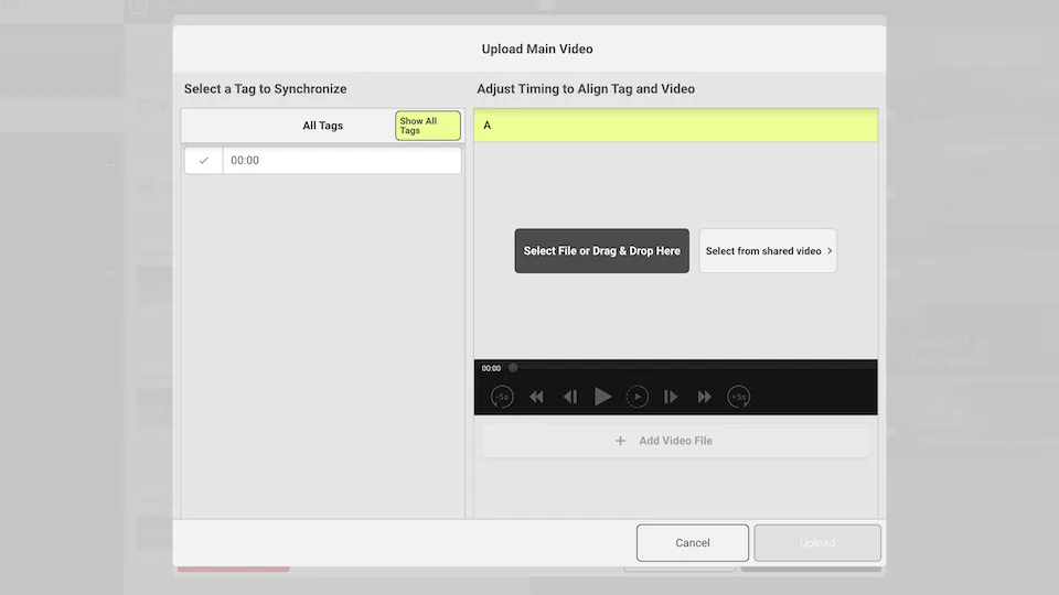Screenshot: Share Video