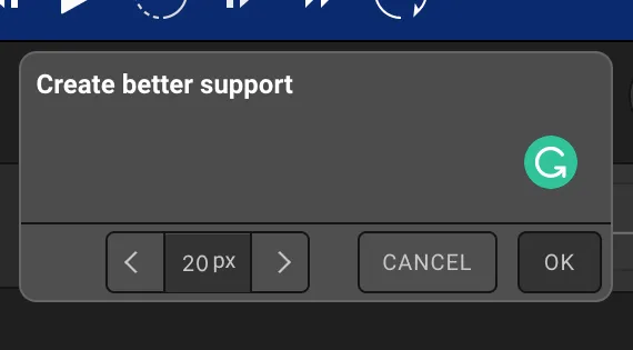 Screenshot: Sketching Tools