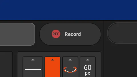 Screenshot: Sketching Tools
