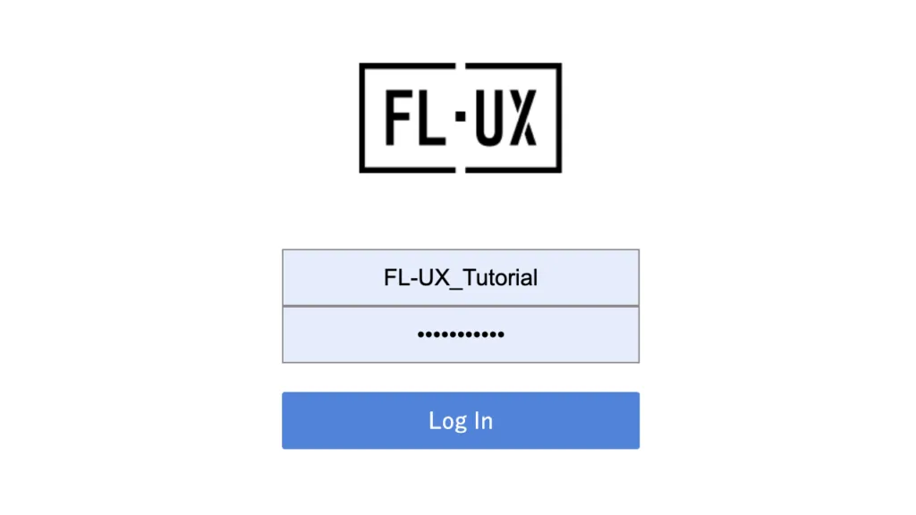 Screenshot for step 2: Login