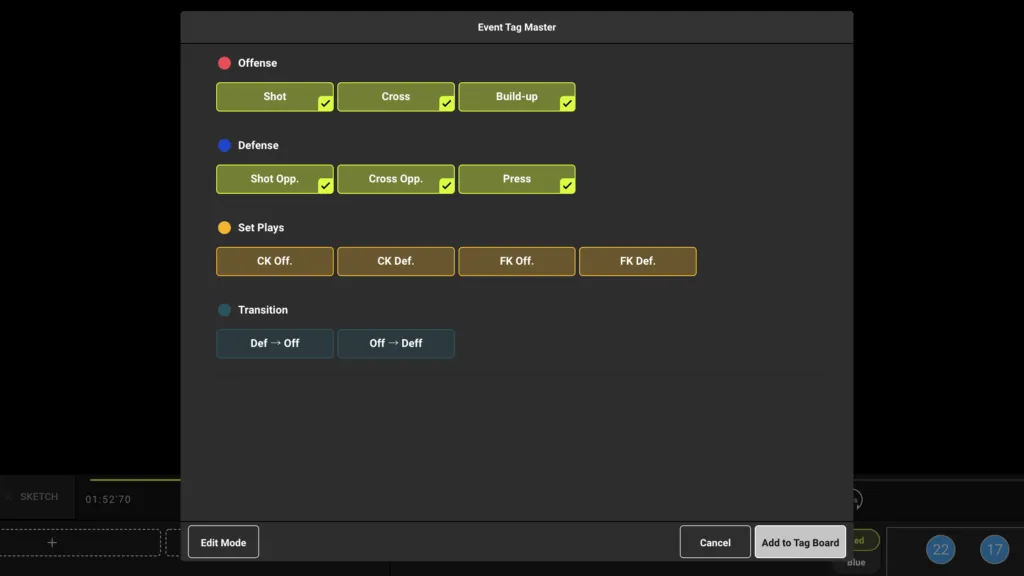 Screenshot for step 2: Add tag to board