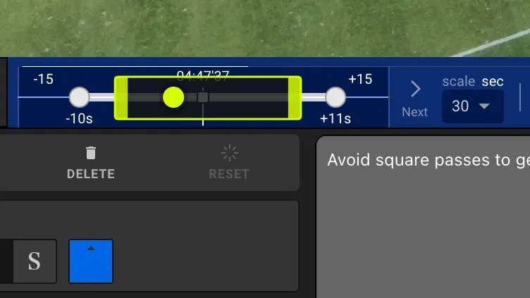 Screenshot for step 5: Adjust display duration and timing