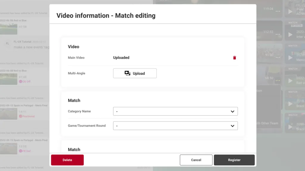 Screenshot for step 2: Open multi-angle window