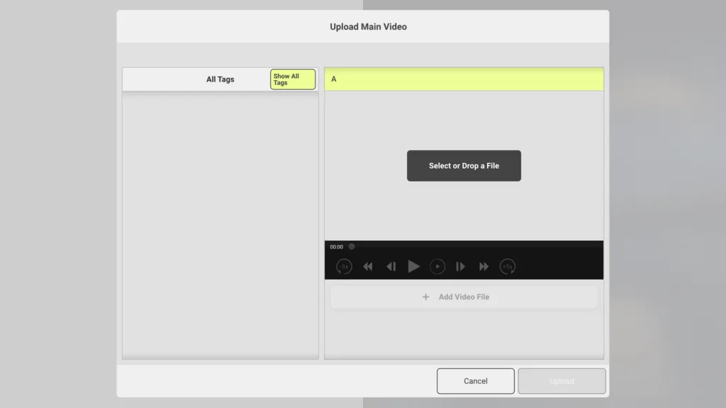 Screenshot for step 5: Video