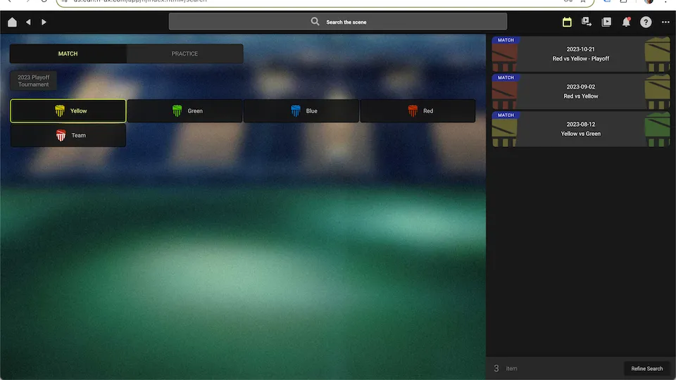 Screenshot: Video Search